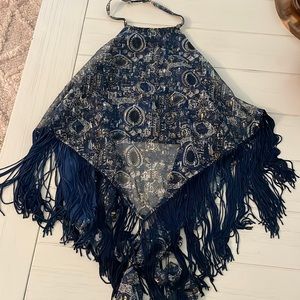 Top from revolve with fringe